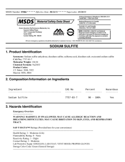 Sodium Sulfite anhydrous JTBaker