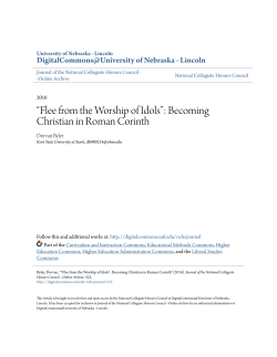 Becoming Christian in Roman Corinth