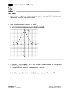 Teamwork Questions and Answers Name Team Mastery 1) Hazel