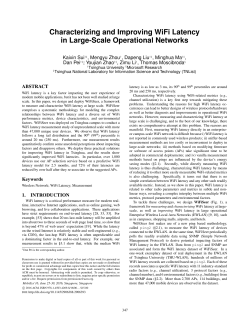 Characterizing and Improving WiFi Latency in Large