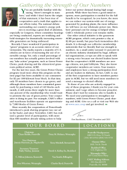 Gathering the Strength of Our Numbers