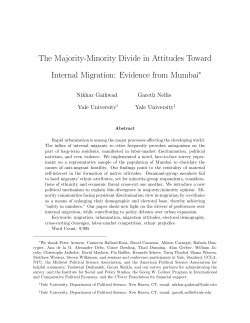 The Majority-Minority Divide in Attitudes Toward Internal Migration