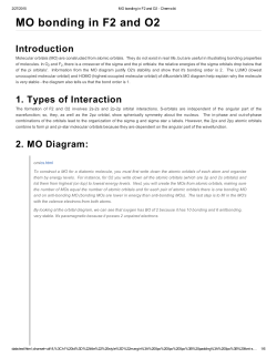 MO bonding in F2 and O2