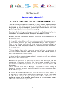 &eacute; tempo de agir