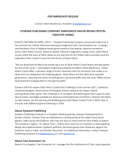 Sailor Moon Crystal Dice Challenge