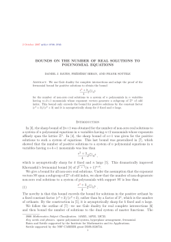 Bounds on the number of real solutions to polynomial