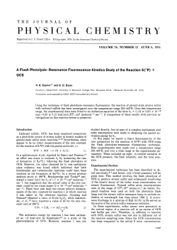 sical chemis y - ACS Publications