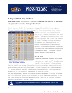 Carly expands app portfolio