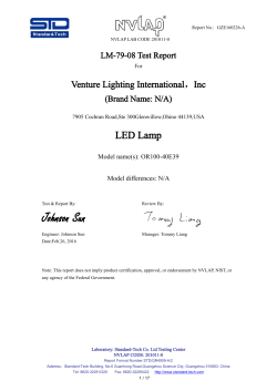 LM-79-08 Test Report