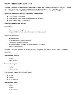 EUROPE HISTORY STUDY GUIDE FACTS