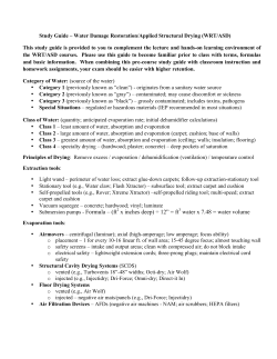 Formula &ndash; (ft2 x inches deep) &divide; 12&rdquo; = ft3 water x 7.48 = water volume