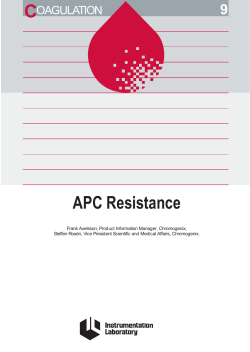 APC Resistance
