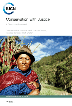 Conservation with Justice - 400 Bad Request