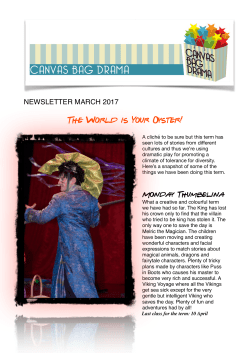 2017 Term 1 Newsletter
