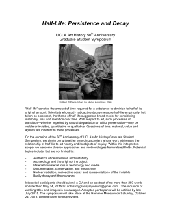 Half-Life: Persistence and Decay