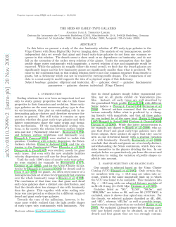 arXiv:0810.2999v2 [astro-ph] 20 Nov 2008