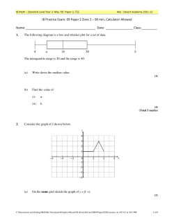 IB Practice Exam: 09 Paper 2 Zone 2