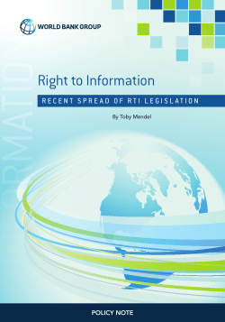 Right to Information
