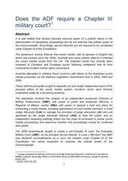 - Federal Circuit Court of Australia