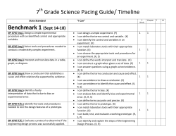 Benchmark 1 - Macon County Schools