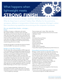 to read more. - Michigan Economic Development Corporation