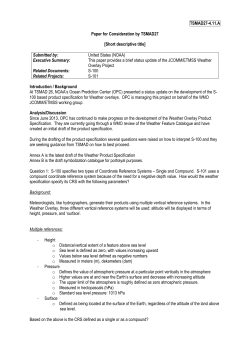 JCOMM/ETMSS Weather Overlay Project