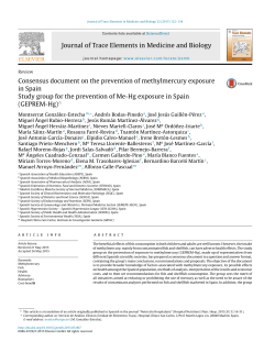 Consensus document on the prevention of