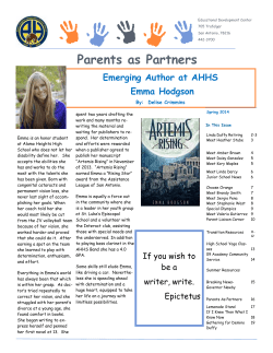Parents as Partners - Alamo Heights Independent School District