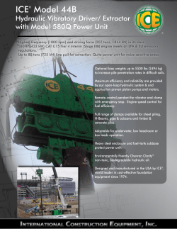 ICE&reg; Model 44B - Eastrock Inc.