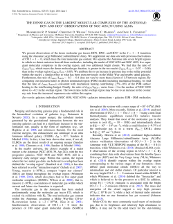 THE DENSE GAS IN THE LARGEST MOLECULAR COMPLEXES