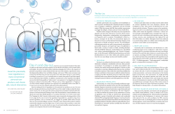 The Ban List Avoid the potentially toxic ingredients in many