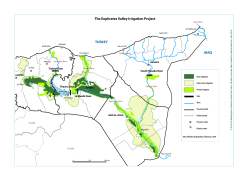 Euphrates Valley project - The Washington Institute for Near East