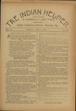 Indian Industrial School, Carlisle, Pa.