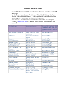 Carondelet Tenet Access Process &bull; For Tenet/Conifer employed staff