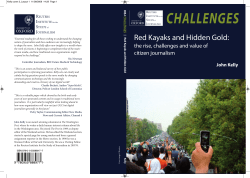Red Kayaks and Hidden Gold - Reuters Institute for the study of