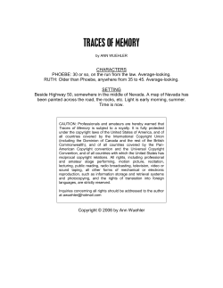 TRACES OF MEMORY - 10
