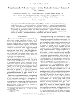 Graph Kernels for Molecular Structure&minus;Activity