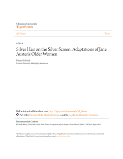 Silver Hair on the Silver Screen: Adaptations of Jane