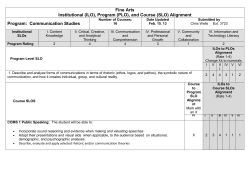 and Course - El Camino College
