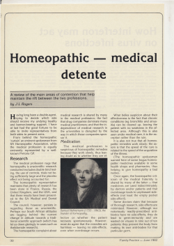 detente - South African Family Practice