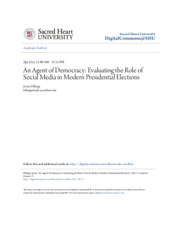 An Agent of Democracy: Evaluating the Role of Social Media in
