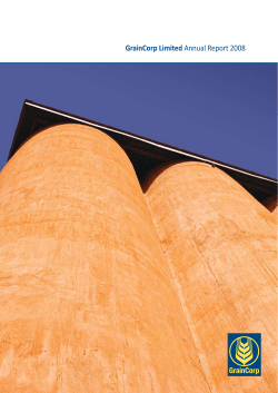 GrainCorp Limited Annual Report 2008