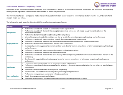 Competency Guide