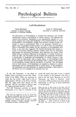 Psychological Bulletin