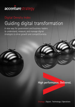 Accenture Digital Density Index
