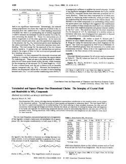 Tetrahedral and Square-Planar One