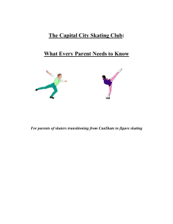 CCSC Skating handbook - Capital City Skating Club