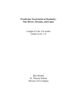 Freshwater Ecosystems in Kentucky