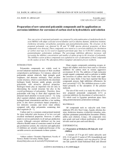 Preparation of new saturated polyamide compounds and its