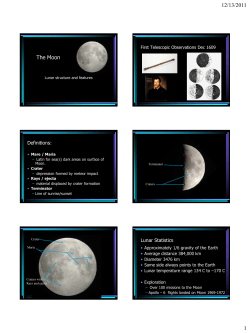Structure of the Moon